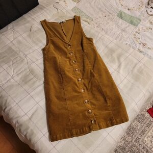XS O'Niell Corduroy Button Up Dress